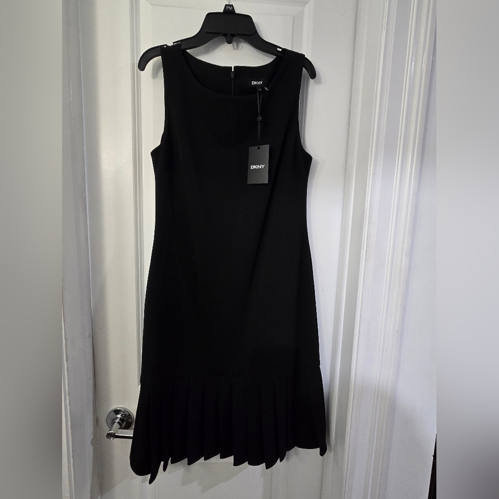 DKNY Classic Black Mini Dress